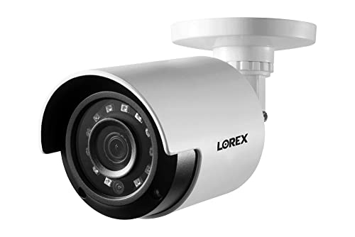 Lorex HD Security Camera System w/ 1TB DVR – 8 Channel Home Security System w/ 4 Analog Metal Bullet Cameras – Smart Motion Detection, Long Range IR Night Vision, Weatherproof Surveillance