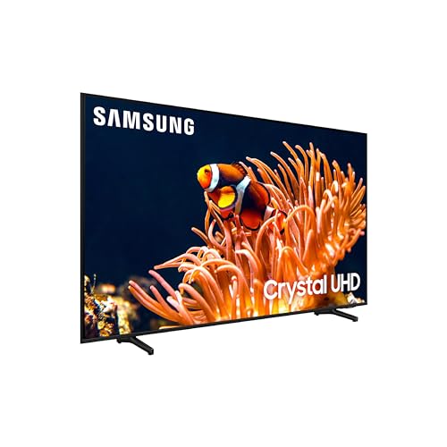 SAMSUNG 75-Inch Class 4K Crystal UHD DU8000 Series HDR Smart TV w/Object Tracking Sound Lite, Motion Xcelerator, Ultra Slim Design, Gaming Hub, Alexa Built-in (UN75DU8000, 2024 Model)