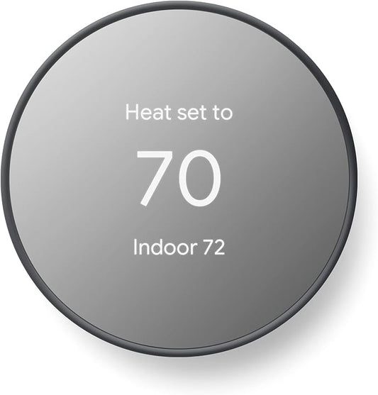 Google Nest Thermostat - Smart Thermostat for Home - Programmable Wifi Thermostat