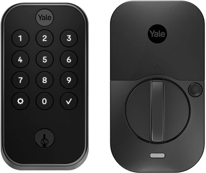 Yale Security Assure Lock 2 with Wi-Fi, Keypad Smart Lock with Back-Up Key - YRD410-WF1-619