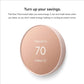 Google Nest Thermostat - Smart Thermostat for Home - Programmable Wifi Thermostat